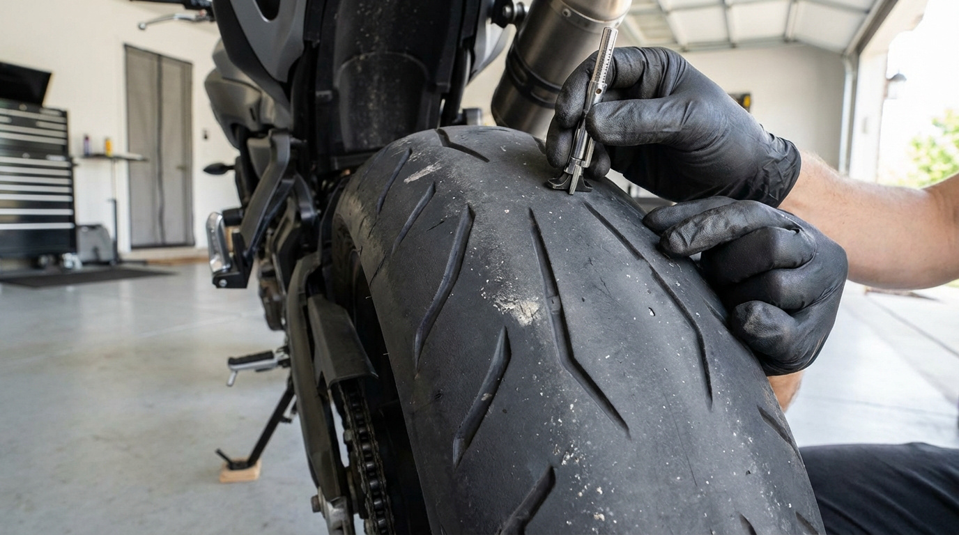 Pneu usé moto | Guide pour vérifier l'usure | Avis
