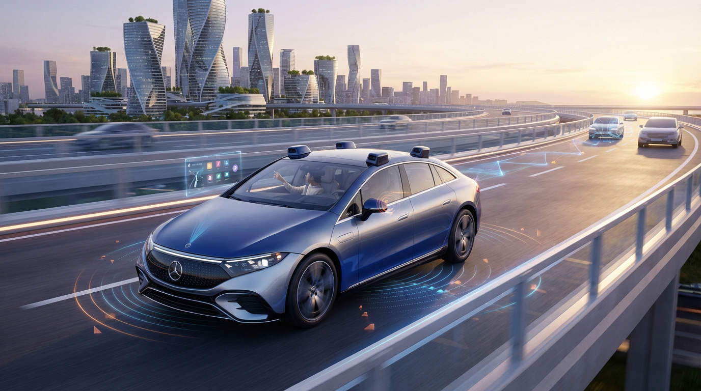 Voiture autonome en 2026 | Guide des 5 niveaux SAE